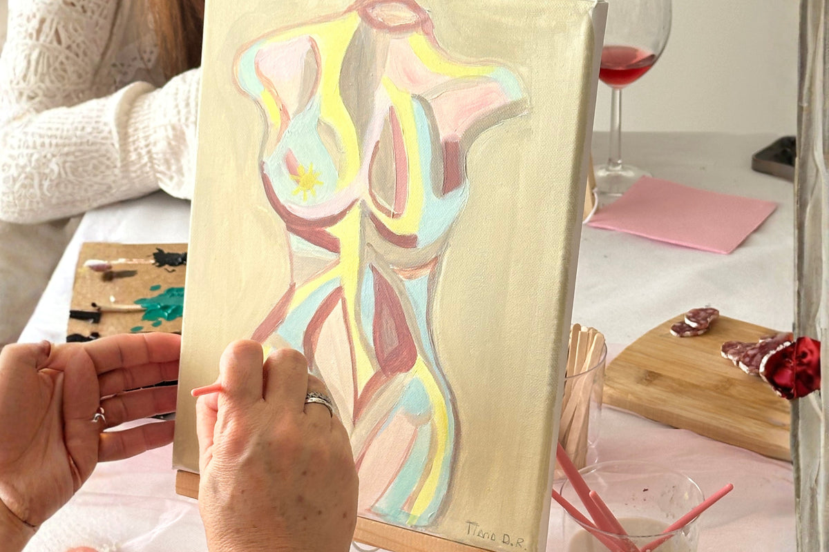 Taller creativo de pintura en Madrid
